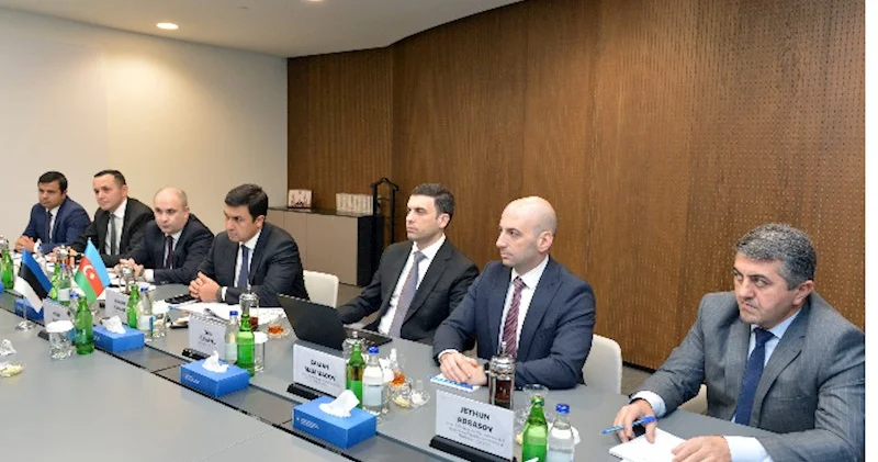 Dövlət Vergi Xidmətinin rəisi ilə estoniyalı həmkarı ilə görüşüb FOTO