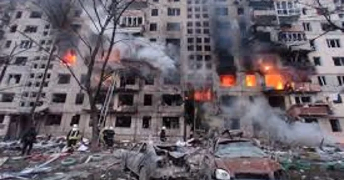 Kiyevə hava zərbələri endirilib VİDEO