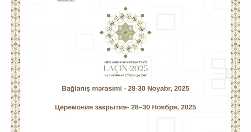 Laçın MDB nin mədəniyyət paytaxtı missiyasını başa vurur