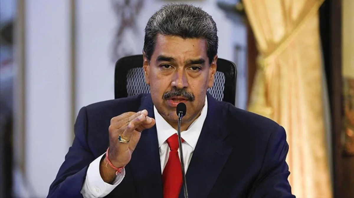 Maduro Karakasda keçirilən ilin sonu mərasimində iştirak edib