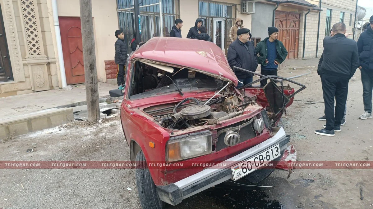 Tovuzda ağır qəza: ölən var Foto