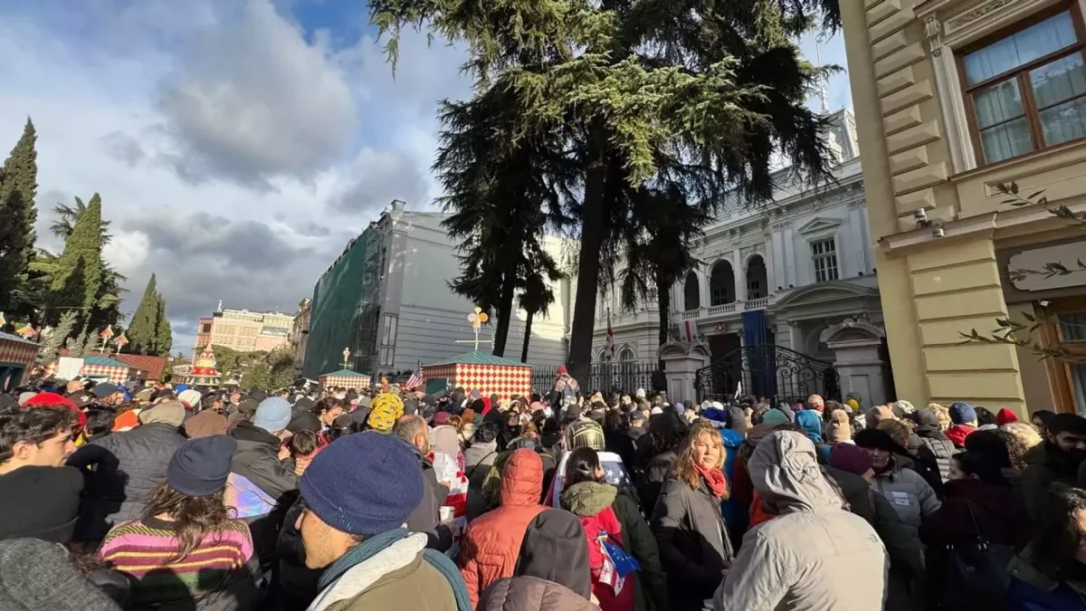 В Тбилиси задержаны протестующие у парламента