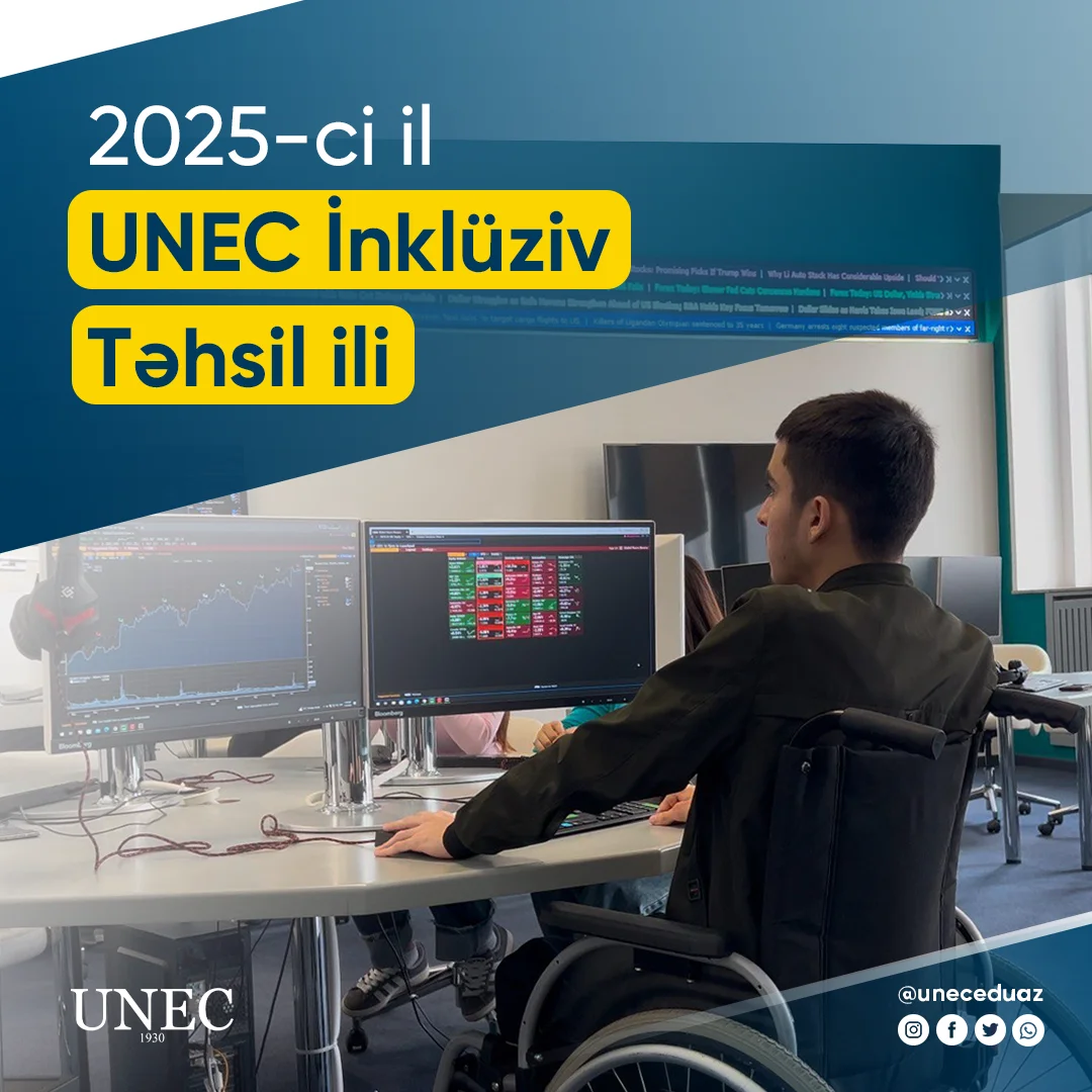 2025ci il “UNEC İnklüziv Təhsil İli” elan olunub