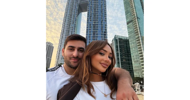 Дубайский отдых Хаджар Хейдари ФОТО