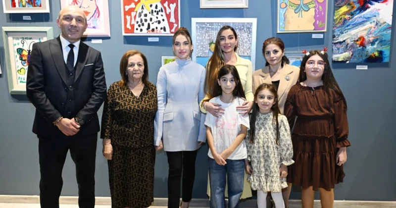Арзу Алиева и Алена Алиева приняли участие в выставке в центре Зиря