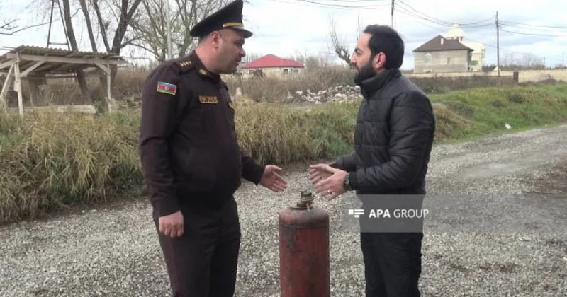 FHN Xaçmazda propan qaz balonları ilə bağlı monitorinqlər keçirib