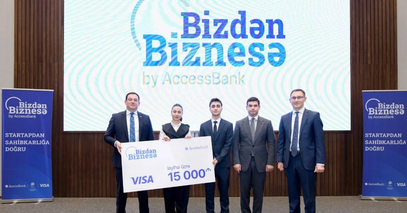 AccessBank dan startap ekosisteminə dəstək: “Bizdən Biznesə”nin qalibləri seçildi