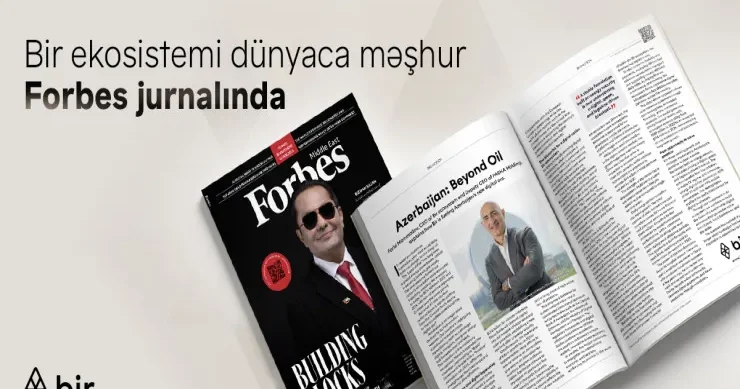 Fərid Məmmədov “Forbes”da Azərbaycanın yeni rəqəmsal erasından bəhs etdi
