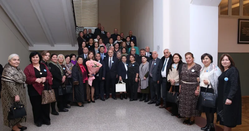 Pedaqoji Universitetdə 1978 1983 cü illərin məzunları ilə görüş olub