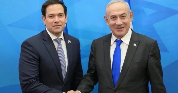 Netanyahu Trampdan əvvəl Rubio ilə görüşüb
