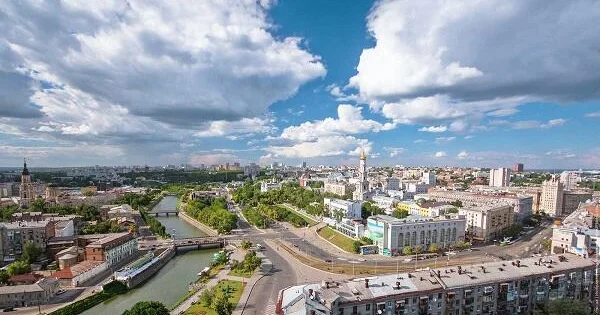 Xarkovda güclü PARTLAYIŞ