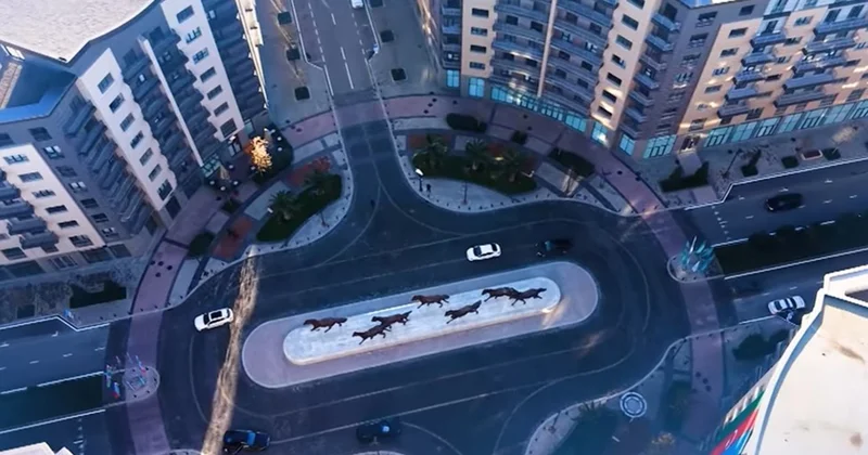 Bakının “göbəyi”ndəki yeddi gözəl... Video