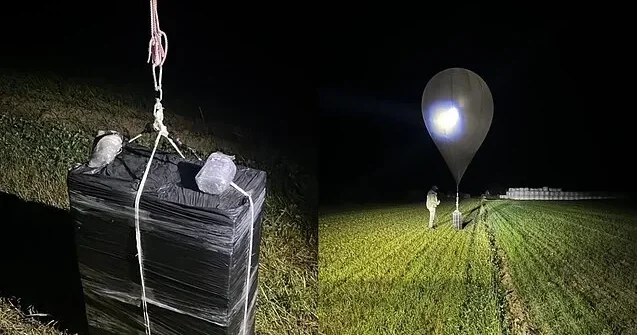 Воздушные шары с сигаретами из Беларуси нарушили воздушное пространство Польши