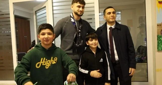 Nəriman Axundzadə uşaq sığınacağını ziyarət etdi Şəkillər