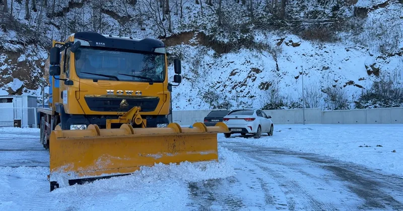 Şuşanın küçələri qardan təmizlənir FOTOLAR