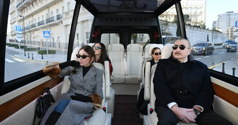 Prezident ailəsi ilə birlikdə “Ağ Şəhər”də açılış etdi FOTOLAR (YENİLƏNİB)