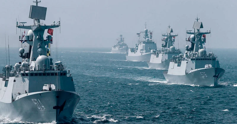 Китай собрал армию и движется на Тайвань