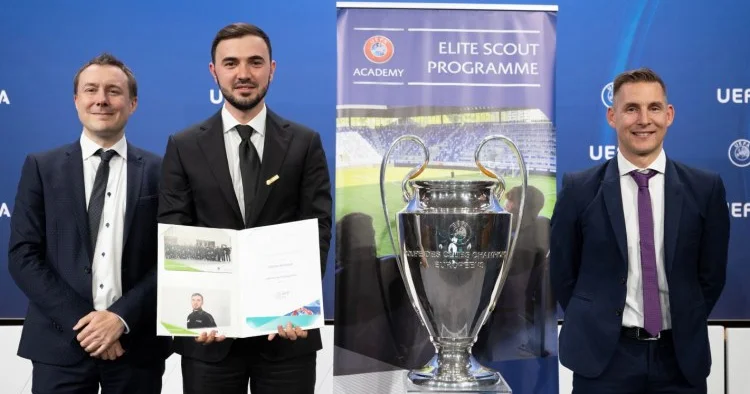 Neftçi nin əməkdaşı UEFA nın tədbirində FOTOLAR