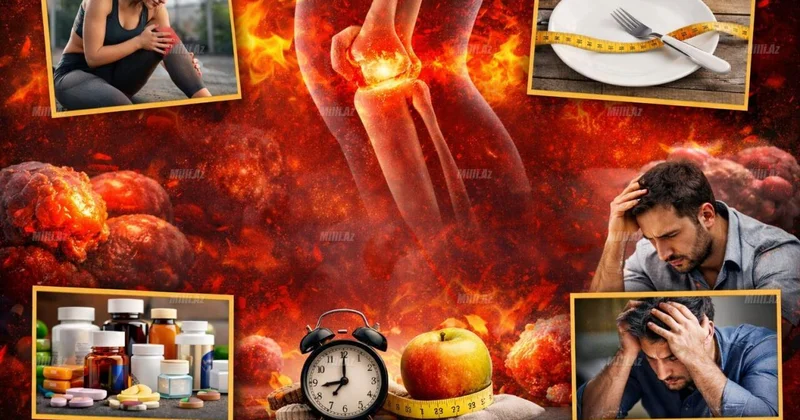 Bədəndə iltihabı artıran SAĞLAM vərdişlər