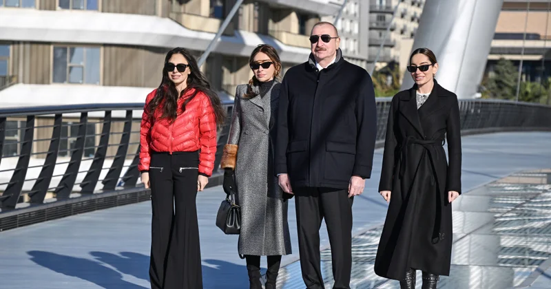 İlham Əliyev ailəsi ilə “Bakı Ağ Şəhər”də YENİLƏNİB/FOTO /VİDEO