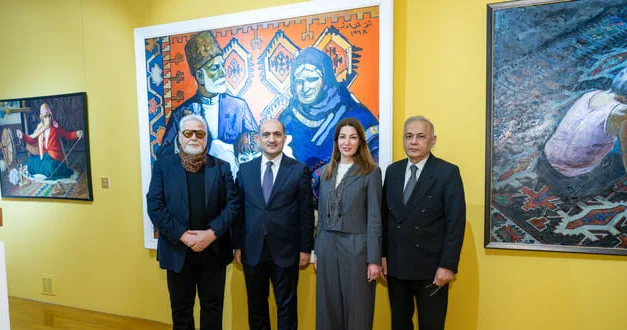 Azərbaycan Milli İncəsənət Muzeyində “25 il sənət yolu” adlı sərginin açılış mərasimi keçirilib