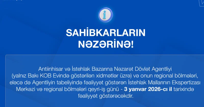 Dövlət Agentliyi sahibkarlıq subyektlərinə müraciət edib