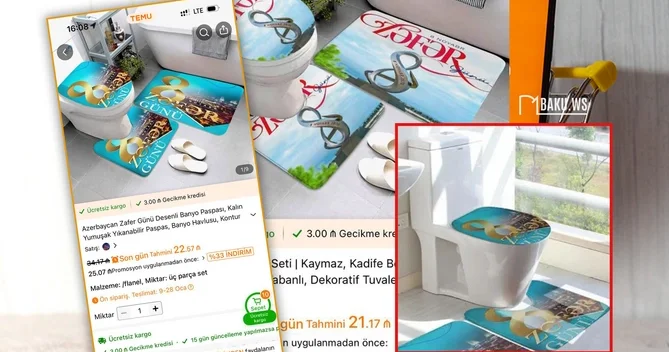 Temu da Zəfər Günümüzlə bağlı QALMAQALLI MƏHSULLAR Görün nə satırlar...