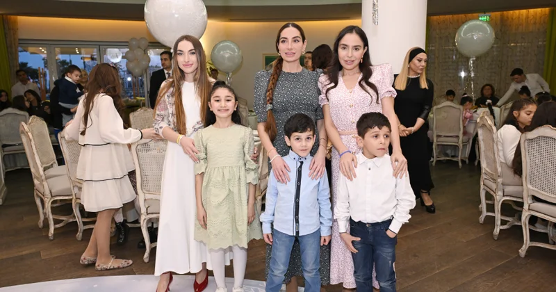 Вице президент Фонда Гейдара Алиева Лейла Алиева, руководитель Общественного объединения IDEA Арзу Алиева и Алена Алиева приняли участие в праздничном торжестве, организованном для детей, нуждающихся в особой заботе (ФОТО)