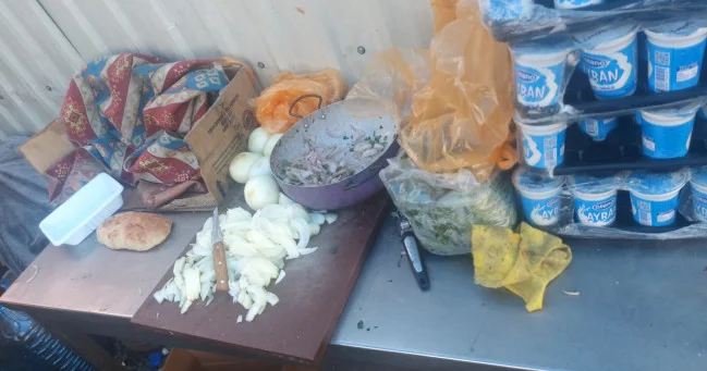 Avtovağzal yaxınlığında çadırtipli kafenin fəaliyyətinə məhdudiyyət qoyulub