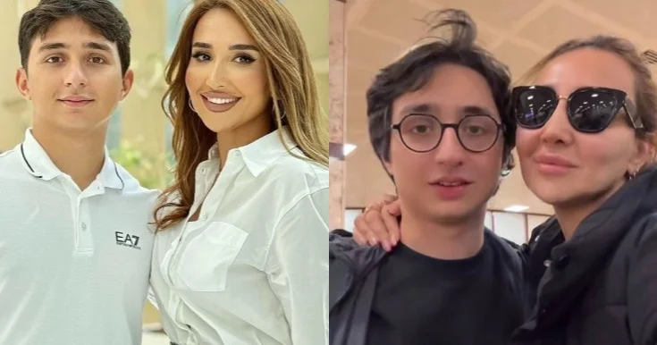 Aylar sonra oğluna qovuşdu Video