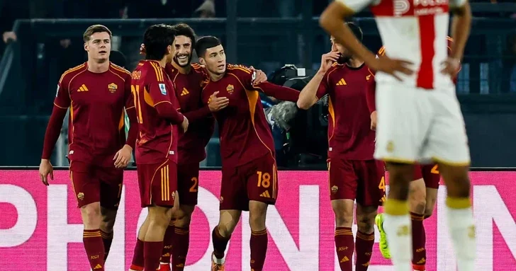 Серия А: Рома одержала уверенную победу над Дженоа