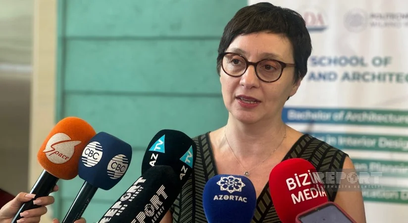 Silviya Ferraris: ADA Azərbaycanda memarlıq və şəhərsalma sahəsində kadrların inkişafına kömək edəcək