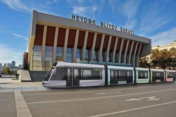 Bakıda tramvay xəttinin çəkiləcəyi vaxt açıqlandı