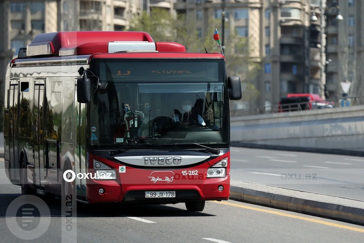 Baku Bus ın sürücüsü sükan arxasında infarkt keçirdi