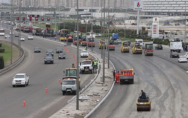 Bakı dairəvi−1 avtomobil yolu ilə Ziya Bünyadov prospektini əlaqələndiriləcək