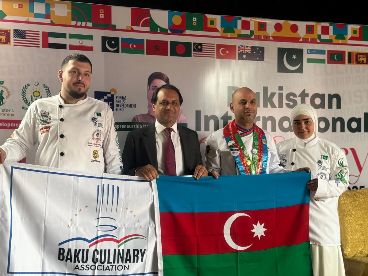 Азербайджанские кулинары стали победителями Pakistan International Culinary Championship (ФОТО)