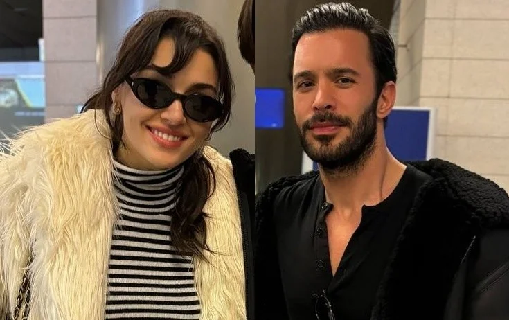 Hande Erçel və Barış Arduç Rusiyada Fotolar