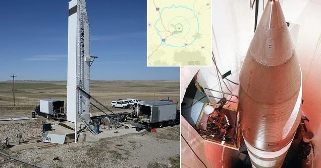 Zəlzələ ABŞ ın nəhəng nüvə raketləri şaxtaları şəbəkəsini silkələdi... Cəmi 3 4 saniyəyə... “Daily Mail“