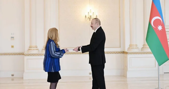 İlham Əliyev Yunanıstanın Azərbaycandakı yeni səfirinin etimadnaməsini qəbul edib
