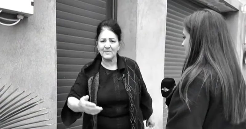 Sakinlərin şikayətinə görə çəkiliş edən AzTV kamerasına qadın hücum çəkdi: “Adamım var” VİDEO