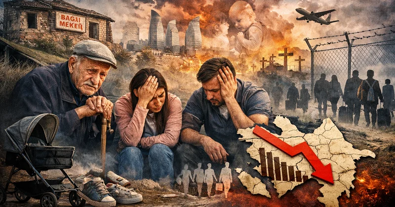 FƏLAKƏT HƏDDİNƏ ÇATAN DEMOQRAFİK BÖHRAN Azərbaycanın milli təhlükəsizliyi təhlükə altındadır