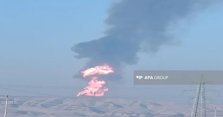 В Азербайджане произошло извержение грязевого вулкана