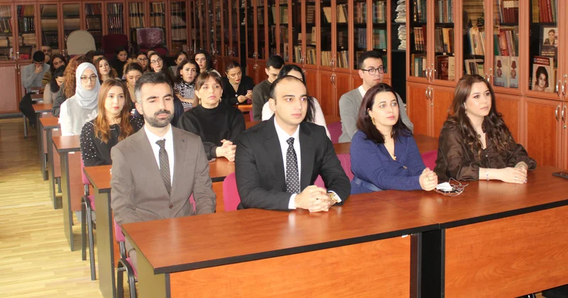 “Azərbaycan gəncliyinin milli ideoloji inkişaf modeli: reallıqlar və perspektivlər” adlı tədbir keçirilib