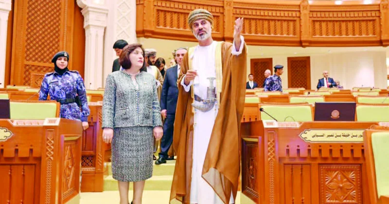 Milli Məclisin Sədri Oman Sultanlığında