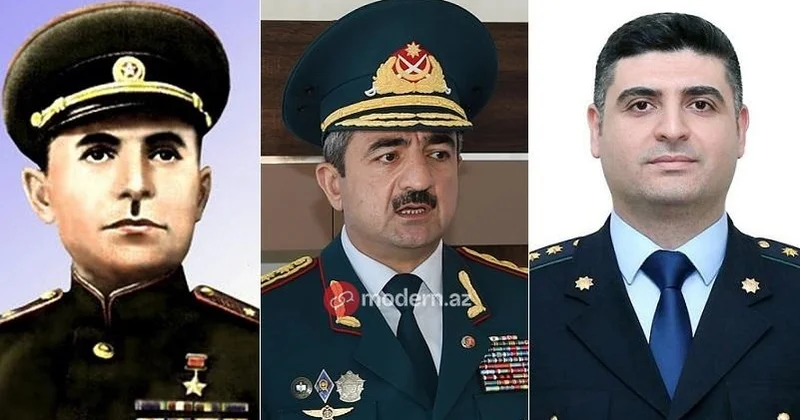 Azərbaycanda ilk dəfə ən gənc general kimlər olub...