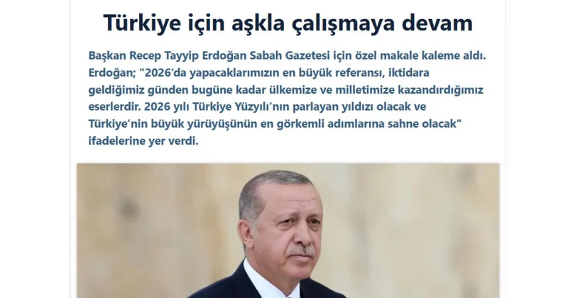 Prezident Ərdoğan: Türkiyə problemlərin həlli məkanına çevrilib