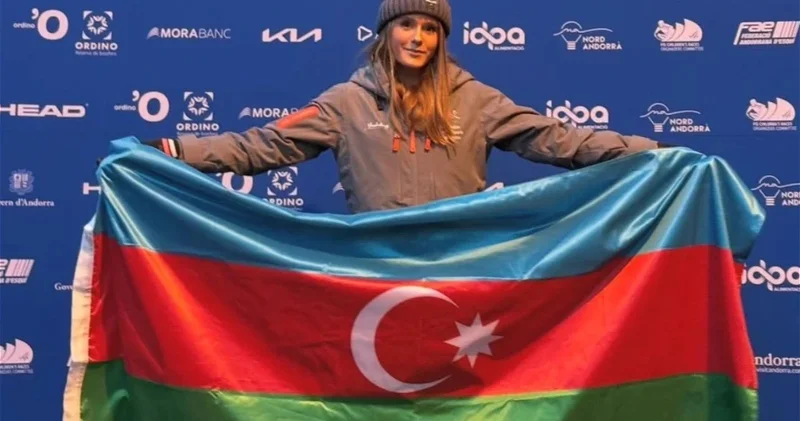 Горнолыжница Азербайджана стала пятой в Андорре