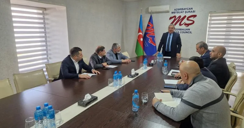 Jurnalist Təşkilatlarının Koordinasiya Mərkəzinin ilk iclası keçirilib
