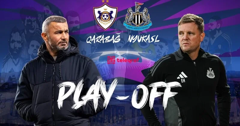 Rəqib bəlli olub: Qarabağ pley offda Nyukasl la qarşılaşacaq