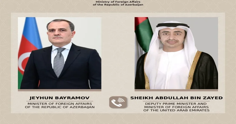 Ceyhun Bayramov BƏƏ XİN rəhbəri ilə telefon danışığı aparıb